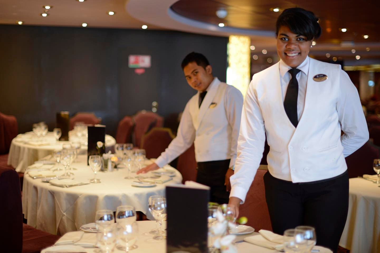 Waiters, Waiters Asst., Mess Attendant, Buffet Attendant.